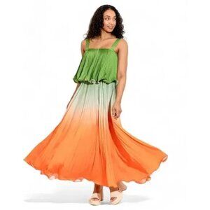 🌈 Alden Adair Samantha Ombre Maxi Dress – Size Medium, NWOT 🌈